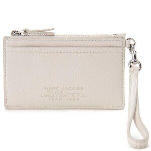 zip wallet wristlet wallet Marc Jacobs white NWT
